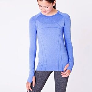 Ivivva Girls Fly Tech Long Sleeve T Shirt Size Large by Lululemon